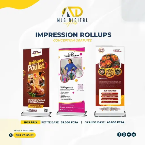 Roll-Up (Kakemono) Grande Base