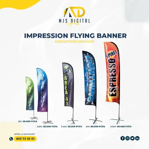Flying Banner 2m